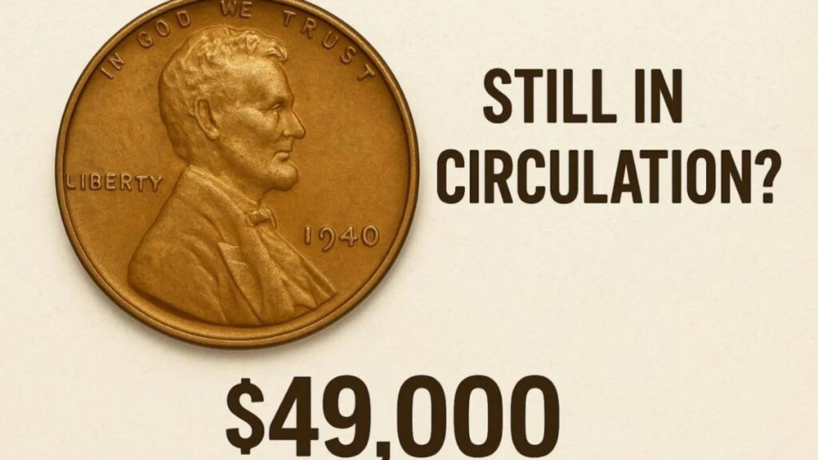 The Lincoln Wheat Penny Worth $49,000 Still in Circulation - Do You Have One?